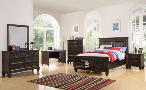 New Classic Furniture Sevilla Youth Nightstand in Walnut - Big's Furniture (NV) - Multi Location