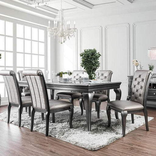 Amina Gray Dining Table - Big's Furniture (NV) - Multi Location