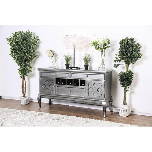 Amina Gray Server - Big's Furniture (NV) - Multi Location