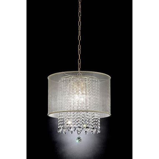 Ana Gold Ceiling, Floor & Table Lamp - Big's Furniture (NV) - Multi Location