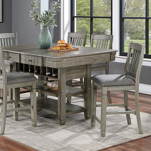 ANAYA Counter Ht. Table, Gray - Big's Furniture (NV) - Multi Location