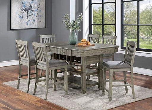ANAYA Counter Ht. Table, Gray - Big's Furniture (NV) - Multi Location