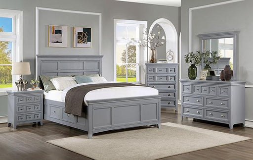 Castlile Bed Grey - Big's Furniture (NV) - Multi Location
