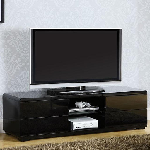 Cerro Black 59" TV Console, Black - Big's Furniture (NV) - Multi Location