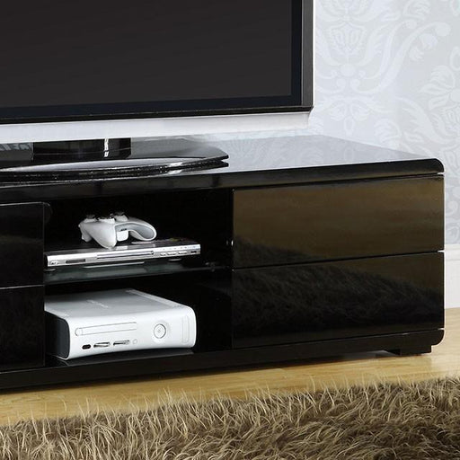 Cerro Black 59" TV Console, Black - Big's Furniture (NV) - Multi Location