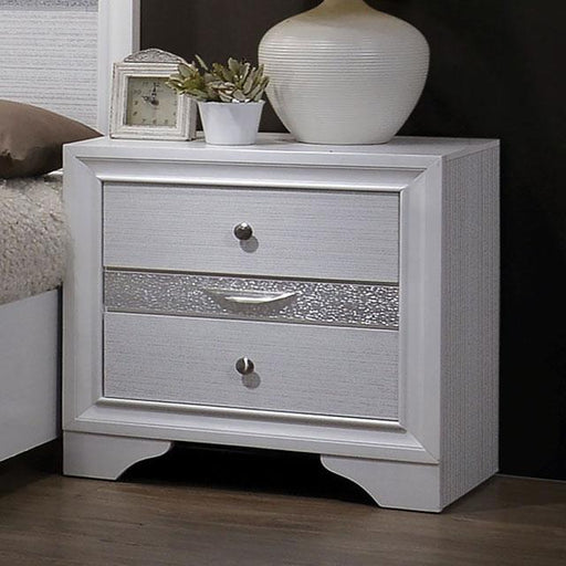 Chrissy White Night Stand - Big's Furniture (NV) - Multi Location