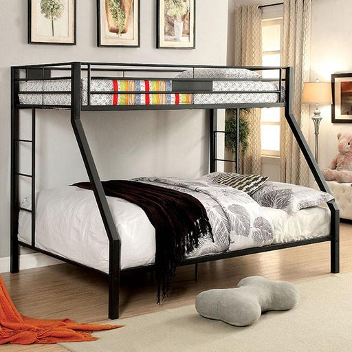 CLAREN Black Twin/Queen Bunk Bed - Big's Furniture (NV) - Multi Location