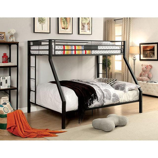 CLAREN Black Twin/Queen Bunk Bed - Big's Furniture (NV) - Multi Location