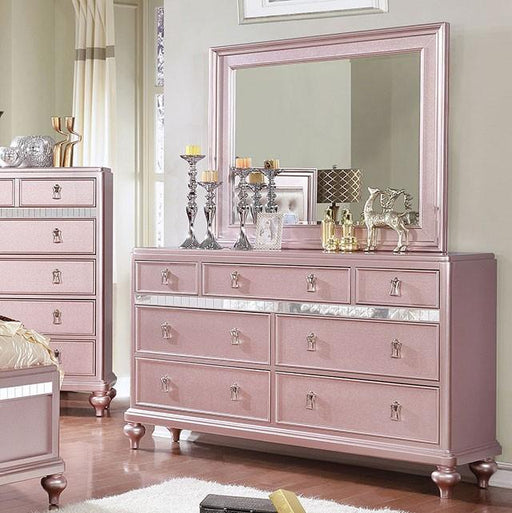 Ariston Rose Gold Dresser - Big's Furniture (NV) - Multi Location
