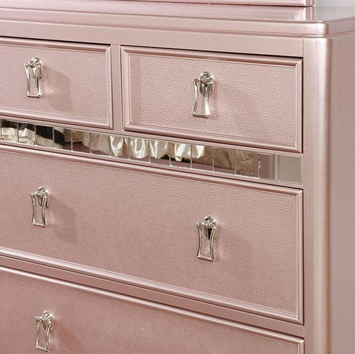 Ariston Rose Gold Dresser - Big's Furniture (NV) - Multi Location