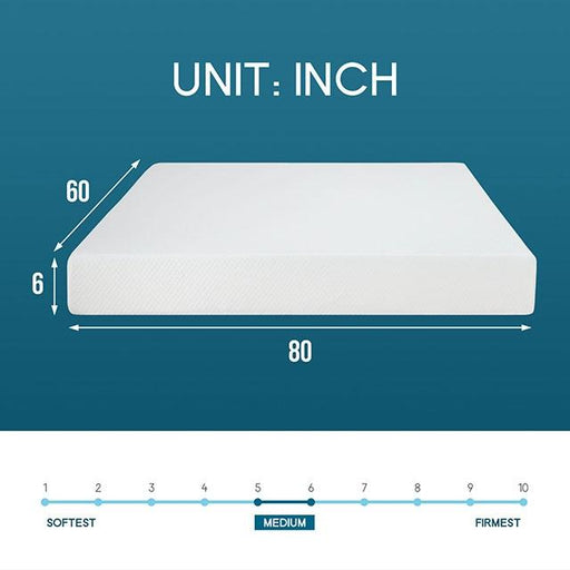6" Memory Foam Mattress Artemisia - Big's Furniture (NV) - Multi Location