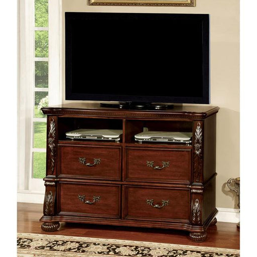 ARTHUR Brown Cherry Media Chest - Big's Furniture (NV) - Multi Location