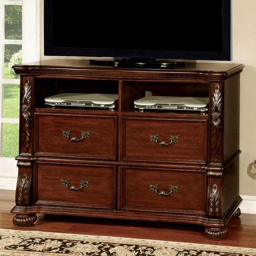 ARTHUR Brown Cherry Media Chest - Big's Furniture (NV) - Multi Location