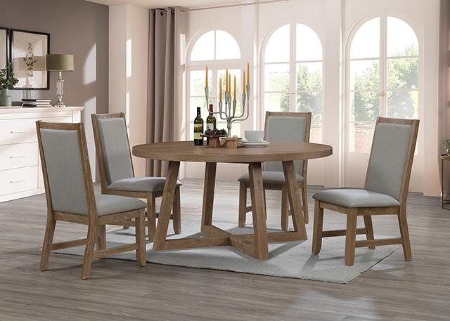 Everett 5 Pc. Round Table Dining Set - Big's Furniture (NV) - Multi Location