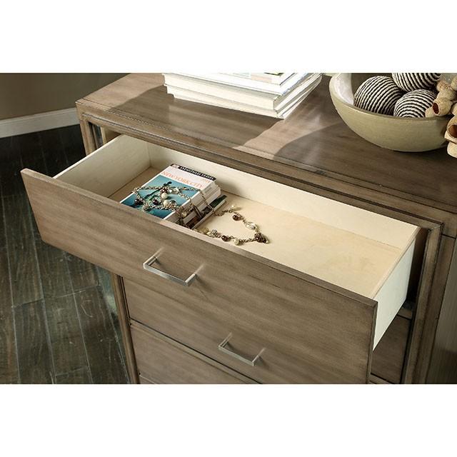 ENRICO I Gray Media Chest - Big's Furniture (NV) - Multi Location