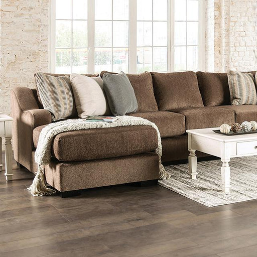 FARRINGDON Sectional, Brown - Big's Furniture (NV) - Multi Location