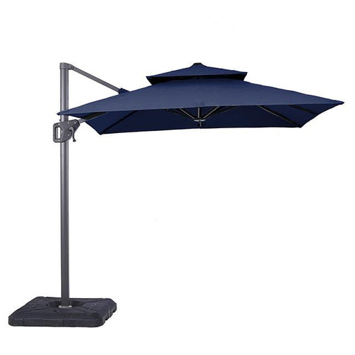 Fida 8 Ft Square Umbrella w/ Double Top + 37" Large Base - Big's Furniture (NV) - Multi Location