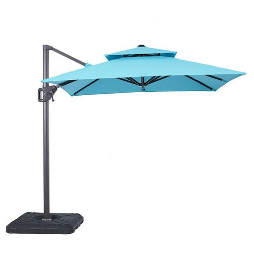 Fida 8 Ft Square Umbrella w/ Double Top + 37" Large Base - Big's Furniture (NV) - Multi Location