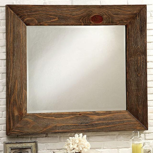 COIMBRA Rustic Natural Tone Mirror - Big's Furniture (NV) - Multi Location
