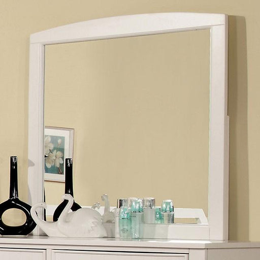 Corry White Mirror - Big's Furniture (NV) - Multi Location
