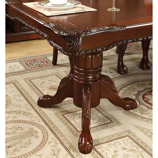 GEORGETOWN Antique Cherry Dining Table w/ Double Pedestals - Big's Furniture (NV) - Multi Location