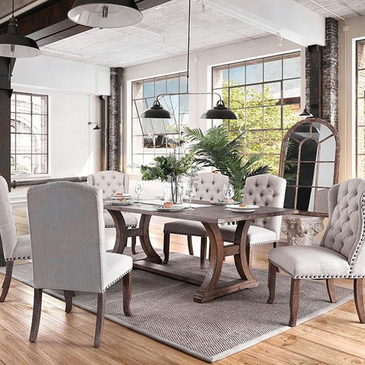 GIANNA Rustic Oak 77" Dining Table - Big's Furniture (NV) - Multi Location