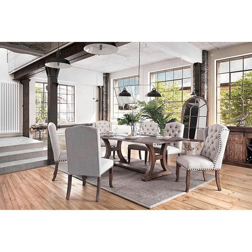 GIANNA Rustic Oak 77" Dining Table - Big's Furniture (NV) - Multi Location