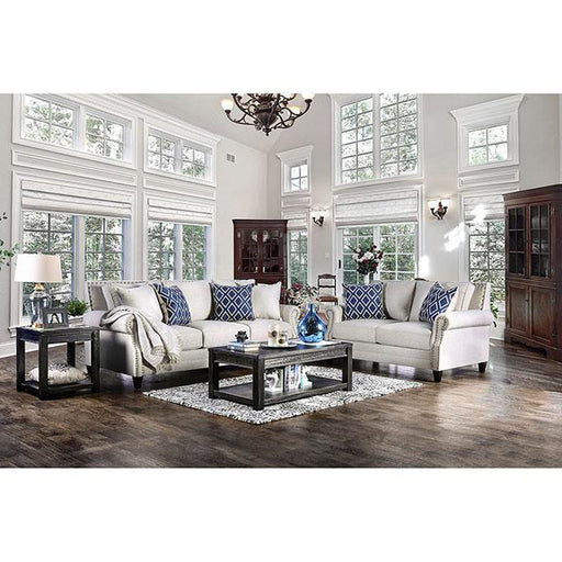 Giovanni Beige/Blue Sofa - Big's Furniture (NV) - Multi Location