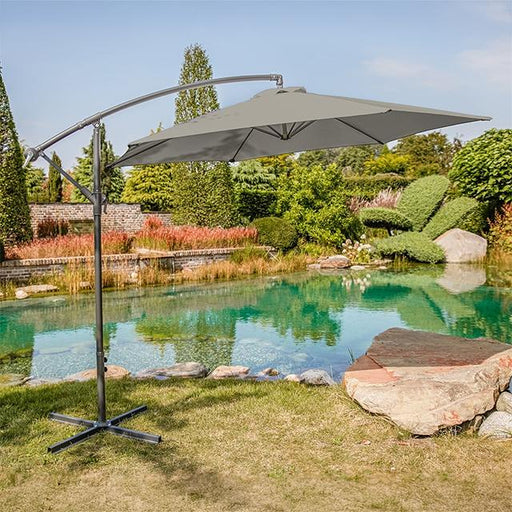 Glam Cantilever Umbrella w/ LED - Big's Furniture (NV) - Multi Location