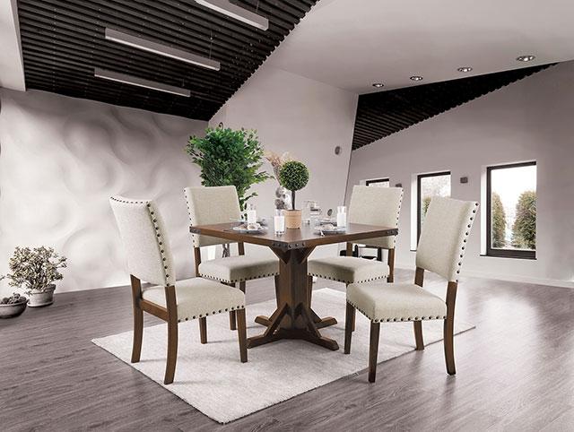 Glenbrook Brown Cherry Dining Table - Big's Furniture (NV) - Multi Location