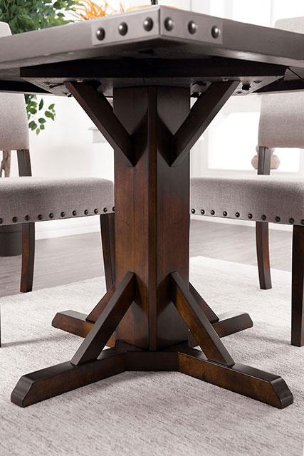 Glenbrook Brown Cherry Dining Table - Big's Furniture (NV) - Multi Location