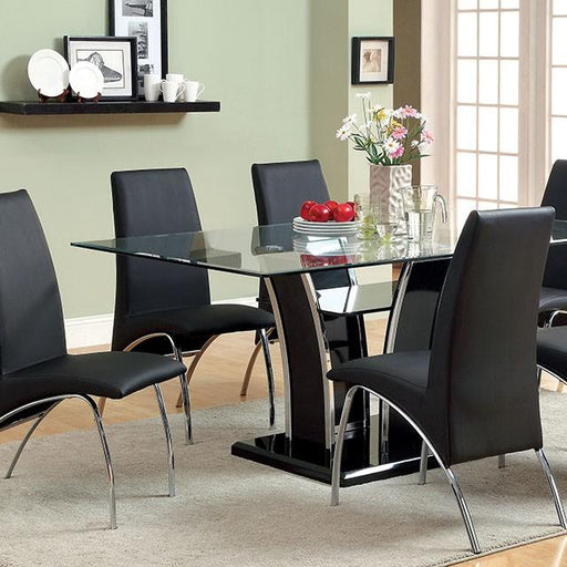 Glenview Black Dining Table - Big's Furniture (NV) - Multi Location