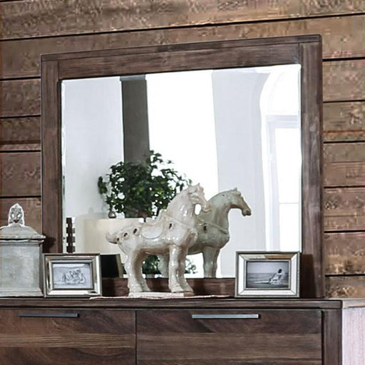Hankinson Rustic Natural Tone Mirror - Big's Furniture (NV) - Multi Location