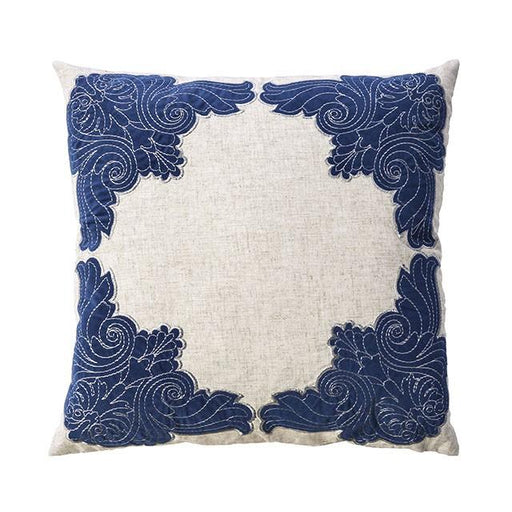 Beth Natural/Indigo 20" X 20" Pillow, Natural & Indigo (2/CTN) - Big's Furniture (NV) - Multi Location