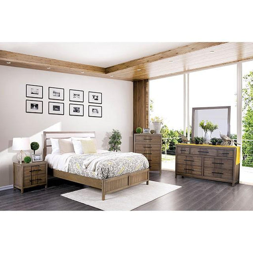 Berenice Mirror Espresso, Beige, & Brown - Big's Furniture (NV) - Multi Location
