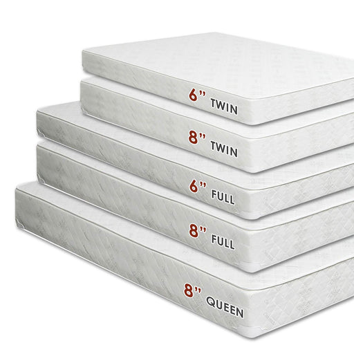 Daisy White 6" Bunkie Board Combo Mattress - Twin XL - Big's Furniture (NV) - Multi Location