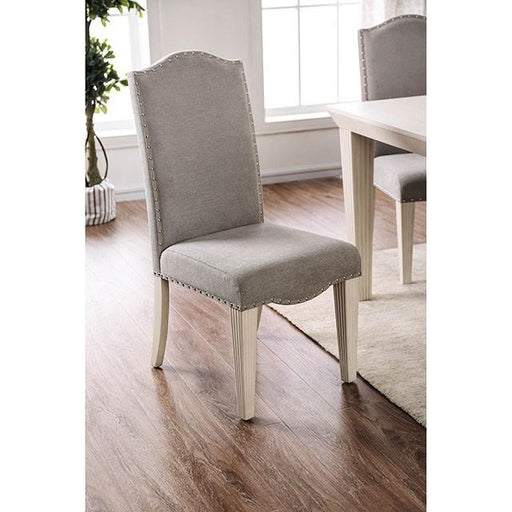 Daniella Gray/Antique White Side Chair (2/CTN) - Big's Furniture (NV) - Multi Location