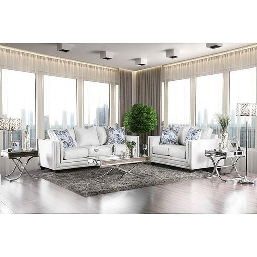 Ilse Off-White/Blue Sofa - Big's Furniture (NV) - Multi Location