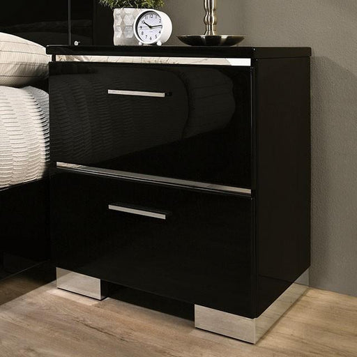 CARLIE Night Stand w/ USB Plug - Big's Furniture (NV) - Multi Location