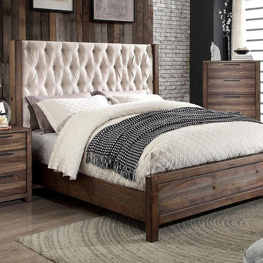 Hutchinson Rustic Natural Tone/Beige Cal.King Bed - Big's Furniture (NV) - Multi Location