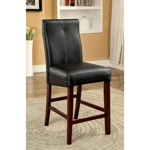 BONNEVILLE II Brown Cherry/Black Counter Ht. Chair (2/CTN) - Big's Furniture (NV) - Multi Location