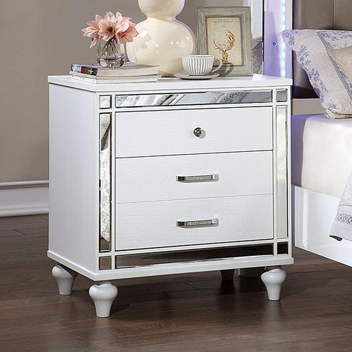 BRACHIUM Night Stand, White - Big's Furniture (NV) - Multi Location