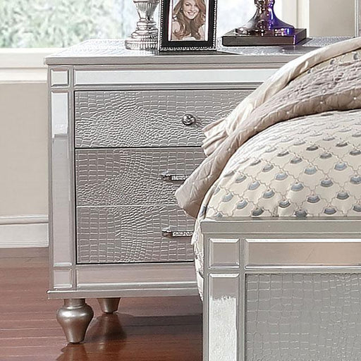 Brachium Silver Night Stand - Big's Furniture (NV) - Multi Location