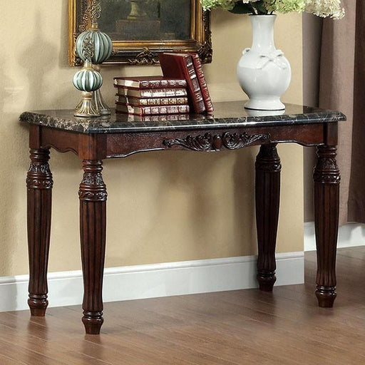 Brampton Espresso/Black Faux Sofa Table - Big's Furniture (NV) - Multi Location