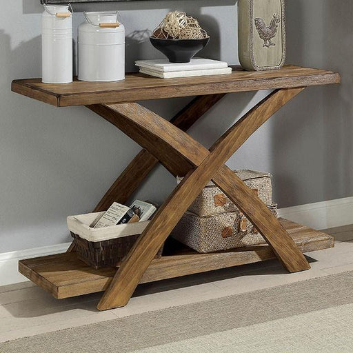 Bryanna Antique Light Oak Sofa Table - Big's Furniture (NV) - Multi Location