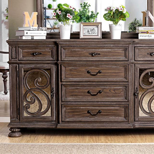 ARCADIA Rustic Natural Tone Server - Big's Furniture (NV) - Multi Location