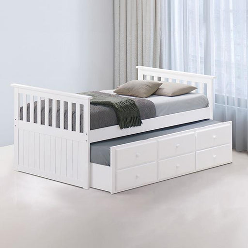 Captain Bed Clemens White - Big's Furniture (NV) - Multi Location