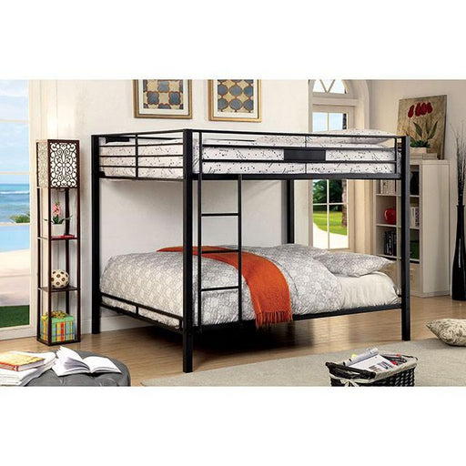 CLAREN Black Queen/Queen Bunk Bed - Big's Furniture (NV) - Multi Location
