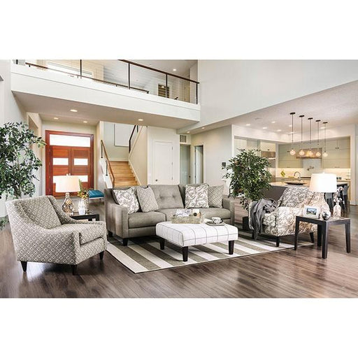 Dorset Light Gray Love Seat - Big's Furniture (NV) - Multi Location