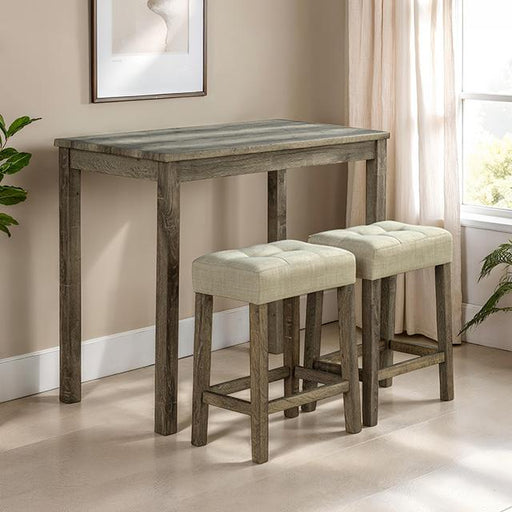 Adelaide 3 Pc. Dining Table Set - Big's Furniture (NV) - Multi Location